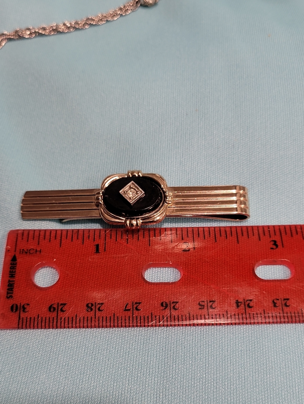Vintage Money Clip With Diamond Accent - Picture 3 of 5